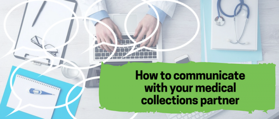 Communications Practices of a Great Medical Collections Partner